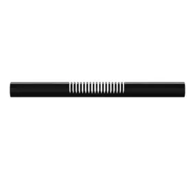 Tringle à rideau coudée Araxos métal noir Ø19mm GoodHome