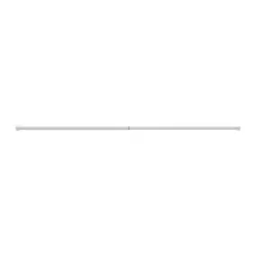 Tringle à rideaux extensible Anafi GoodHome blanc mat L.120/210cm