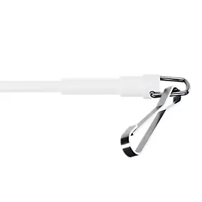 Lance rideaux Nisis 100cm blanc ⌀5mm x 100 cm