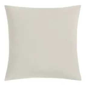 Housse de coussin effet flanelle Dumi beige l.60 x L.60cm GoodHome