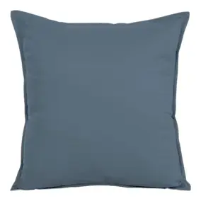 Housse de coussin Hiva bleu l.60 x L.60cm GoodHome