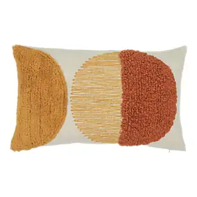 Housse de coussin Tageu motif tufté géométrique multicouleurs l.30 x L.50cm GoodHome