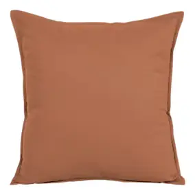 Housse de coussin Hiva terracotta l.45 x L.45cm GoodHome