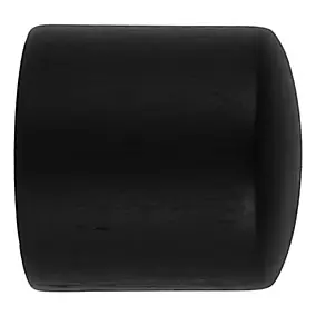 Embout bouchon pour barre à rideau Lamia bois de hêtre noir Ø28mm GoodHome