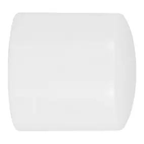 Embout bouchon pour barre à rideau Volos bois de hêtre blanc Ø28mm GoodHome