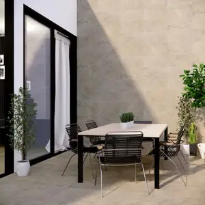 Carrelage de sol extérieur "LACANAU" beige l.30,3 x L.61,3 cm