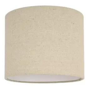 Abat-jour rond beige Ø20cm GoodHome Kpezin
