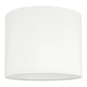 Abat-jour rond blanc Ø20cm GoodHome Kpezin
