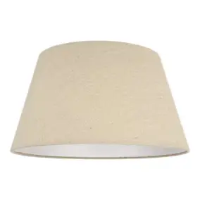 Abat-jour conique beige Ø35cm GoodHome Lokombi