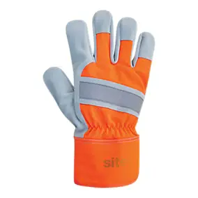 Gant de manutention thermique en cuir Site rigger taille XL