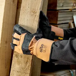 Gants de manutention en cuir doublure polaire - T9