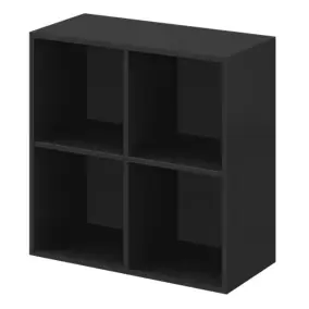 Croisillon pour étagère noir GoodHome Atomia H. 71,4 x L. 71,4 x P.33,2 cm