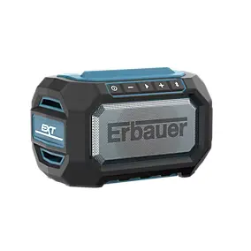 Enceinte bluetooth sans fil Erbauer ERI1109RDI 18V ( sans batterie)