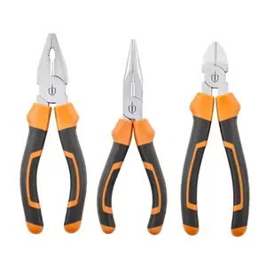 Lot de 3 pinces en acier au chrome vanadium