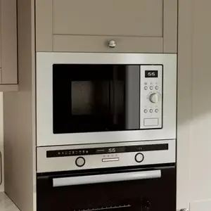 Micro-ondes encastrable gris 17L