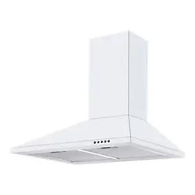 Hotte trapèze NNCHHW60EU blanc, 60 cm