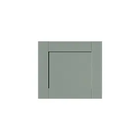 Façade de cuisine sous hotte / casserolier Ash vert sauge l.40 cm GoodHome