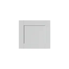 Façade de cuisine sous hotte / casserolier Ash gris mat l.40 cm GoodHome