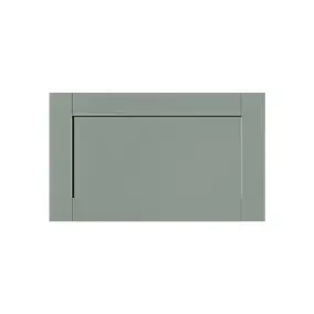 Façade de cuisine sous hotte / casserolier Ash vert sauge l.60 cm GoodHome