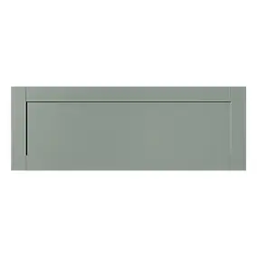 Façade de cuisine sous hotte / casserolier Ash vert sauge l. 100 cm GoodHome