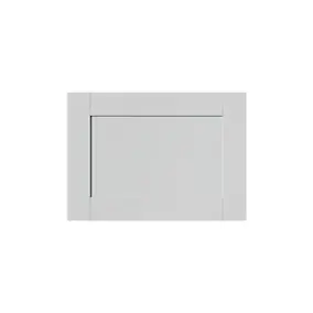 Façade de cuisine sous hotte / casserolier Ash gris mat l. 50 cm GoodHome