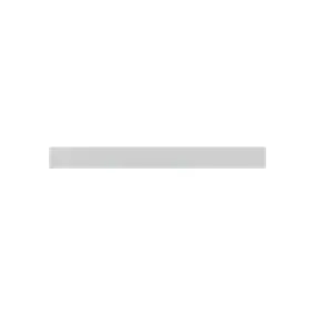 Bandeau de four Ash gris mat l. 59,7 cm x H. 5,8 cm GoodHome