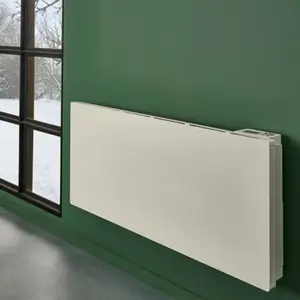 Radiateur double cœur de chauffe VESTFOLD 2000 W blanc Ep.: 12,5 cm