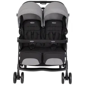 Poussette double DuoRider Steeple Gray