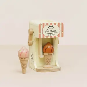 Machine à glaces en bois FSC