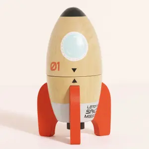 Fusées magnétiques en bois FSC