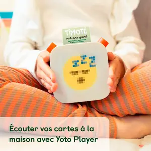 Carte Timoté veut être grand pour Yoto Player et Mini
