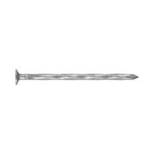Boite de 1 kg de pointes torsadées tête plate 2.7 x 50 mm acier