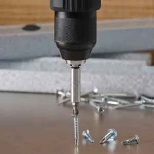 Boite de 2 kg de vis tôle autoforeuse tête hexagonale 5.5 x 38 mm acier carbone