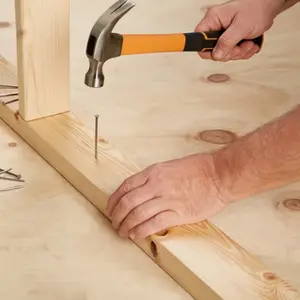 Boite de 5 kg de pointes à tête ronde 2.7 x 55 mm acier