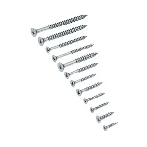 Assortiment de 600 vis multi-usage tête fraisée, Posidriv
