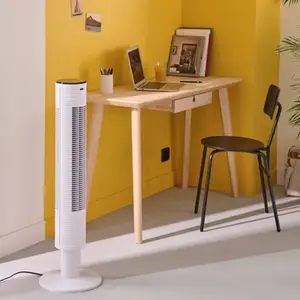 Ventilateur tour "Sarika" blanc 45W - l. 28cm x H. 91,1 cm