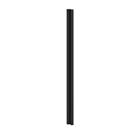Fileur d'angle haut Stevia noir mat H. 71,5 cm Caraway Innovo GoodHome