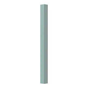 Fileur d'angle extérieur Stevia vert mat H. 71,5 cm Caraway Innovo GoodHome