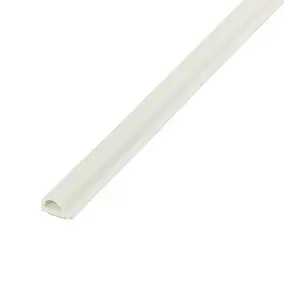 Joint caoutchouc adhésif profil P Volden blanc L.24 m