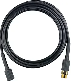 Rallonge de tuyau flexible L. 10 m pour nettoyeur haute pression Erbauer noir