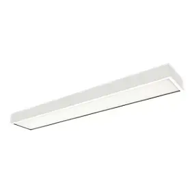Réglette lumineuse Shipton LED intégrée blanc neutre IP20 1800lm 18W L.60xl.10xH.1cm blanc GoodHome