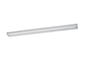 Réglette sous meuble Idonie LED intégrée blanc neutre IP20 1100lm dimmable 9W l.55,9xL.2,5xH.6,2cm métal et plastique chrome GoodHome