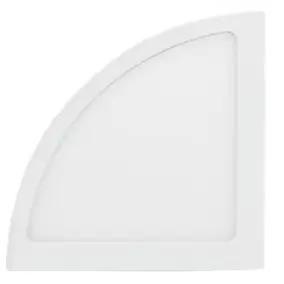 Éclairage d'angle sous meuble Fidalgo LED intégrée variation de blancs 60lm 1.3W IP20 L.9xH.1.1cm blanc GoodHome