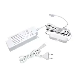 Conducteur Fidalgo IP20 24W H.2,4xL.10,5xl.4cm blanc Goodhome