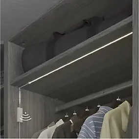 Détecteur de mouvement PIR blanc alimenté par secteur GoodHome Waldeck