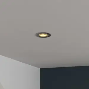 Spot encastrable GU10 dimmable nickel "Livinas"