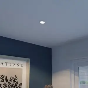 Spot encastrable GU10 dimmable blanc "Livinas"