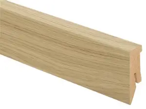 Plinthe "Hanalei" marron - Long. 2600 x H. 70 x Ép. 10 mm