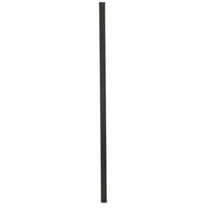 Poteau acier gris l. 7 cm x H. 240 cm