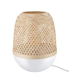 Lampe à poser Barnard blanc ⌀20 x H.26cm 15W GoodHome
